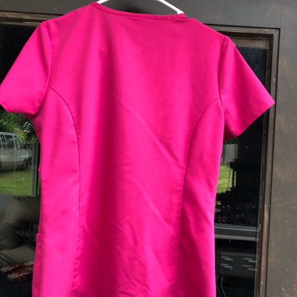 Dickies Women’s Pink Scrub Uniform Size XS/XCH/TP - Picture 4 of 14